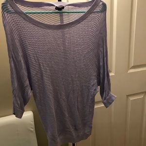 Express light purple sweater